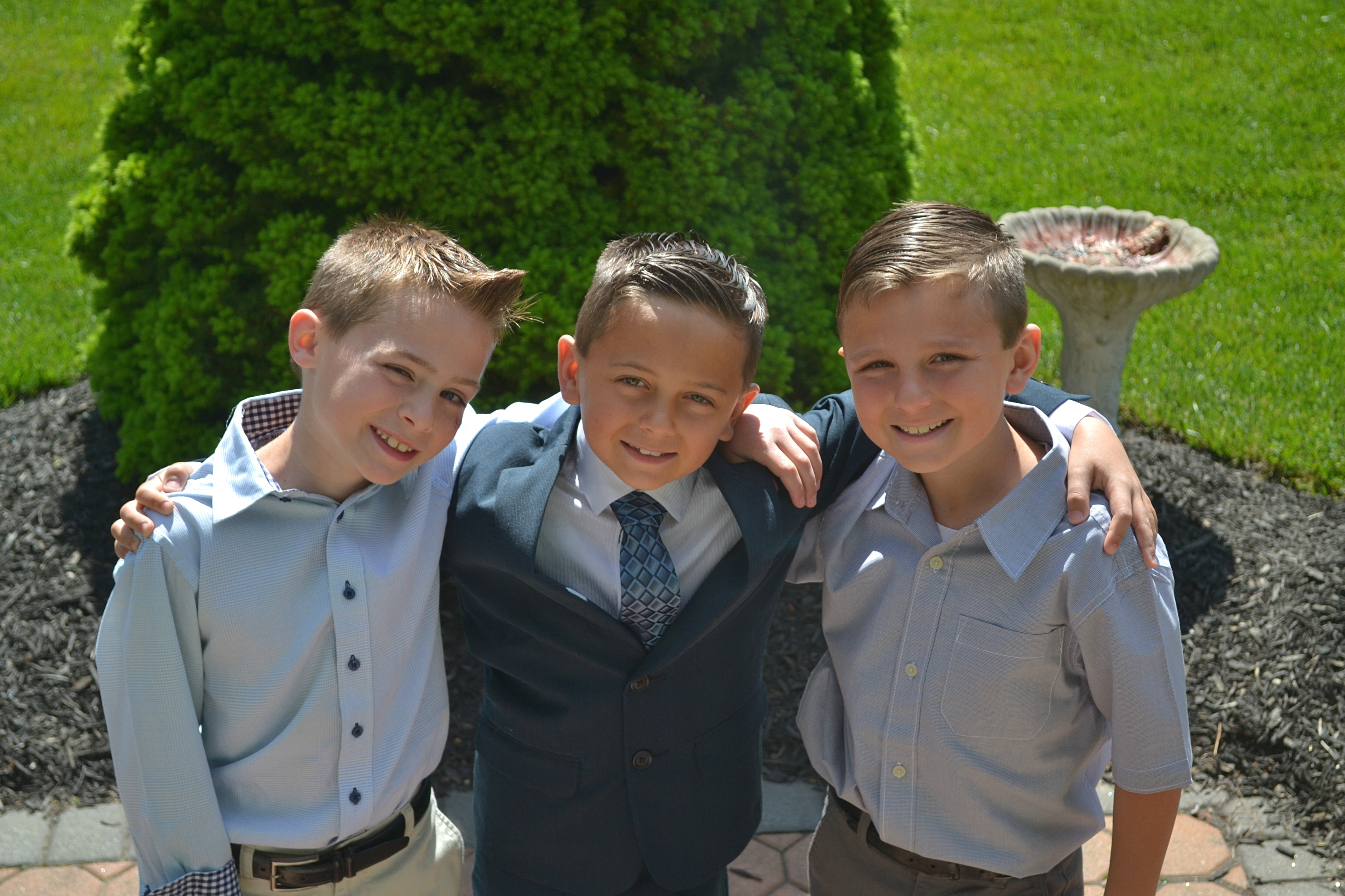 Canva - Three Boys Taking Selfie Outdoors